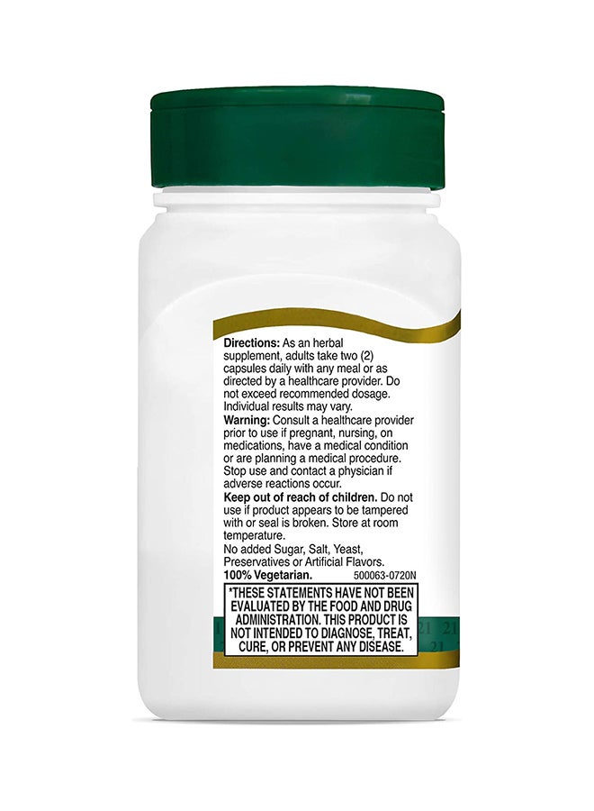 21st Century Ginseng Extract Herbal Supplement - 60 Vegetarian Capsules - Image 4